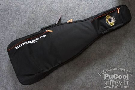 bombgere 布格 轻便款 电吉他包 黑色、红色