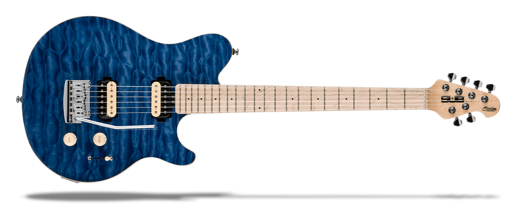 Sterling by musicman SUB AX3 小双摇 电吉他