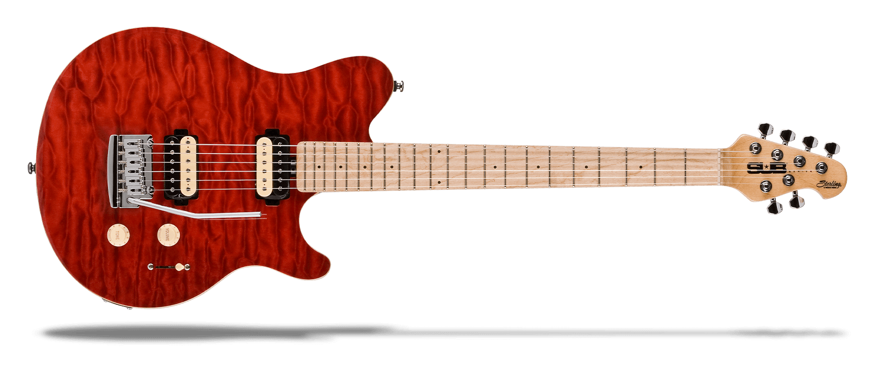 Sterling by musicman SUB AX3 小双摇 电吉他