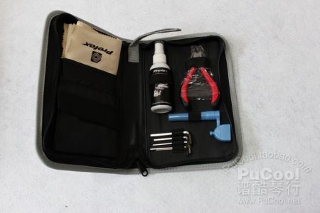 台湾 Prefox TK002吉他换弦调节工具包清洁护理 剪弦器