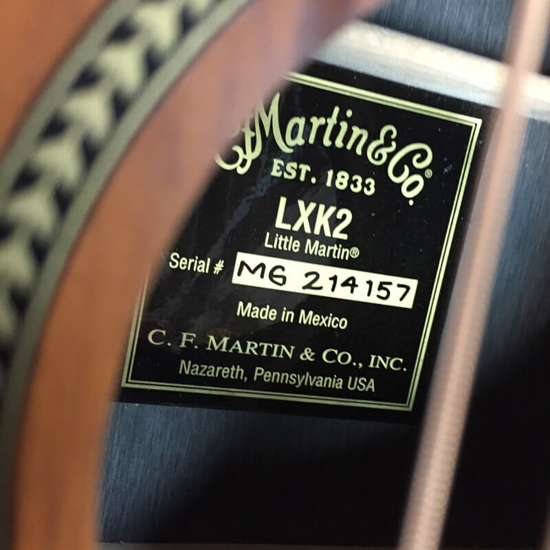 正品 马丁 Martin LXK2 Little Martin 小马丁 单板旅行吉他