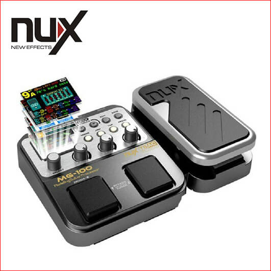 小天使 NUX MG-100 电吉他效果器 带鼓机