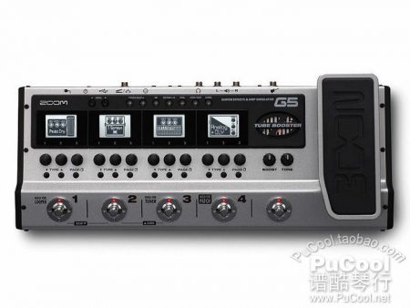 包邮 正品 zoom G5 电吉他综合效果器 声卡送包 USB线 连接线
