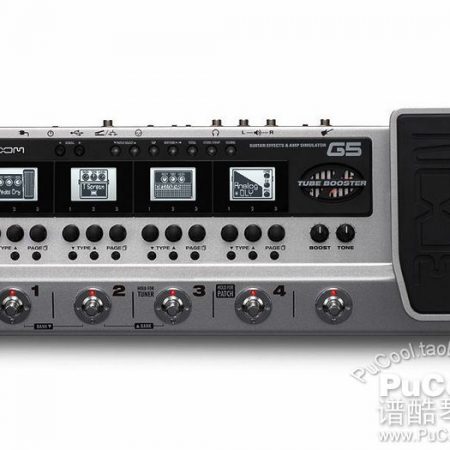 包邮 正品 zoom G5 电吉他综合效果器 声卡送包 USB线 连接线