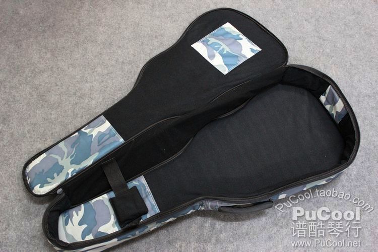 正品 Kava 豪华款 39寸 40寸古典吉他包 加厚 迷彩蓝