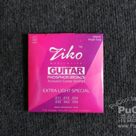 正品香港 ZIKO 民谣吉他弦 民谣琴弦 木吉他弦 012规格