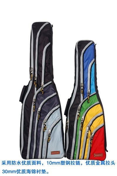 正品 RockWind 高品质 灰彩虹 电吉他包 电琴包 电吉他背包