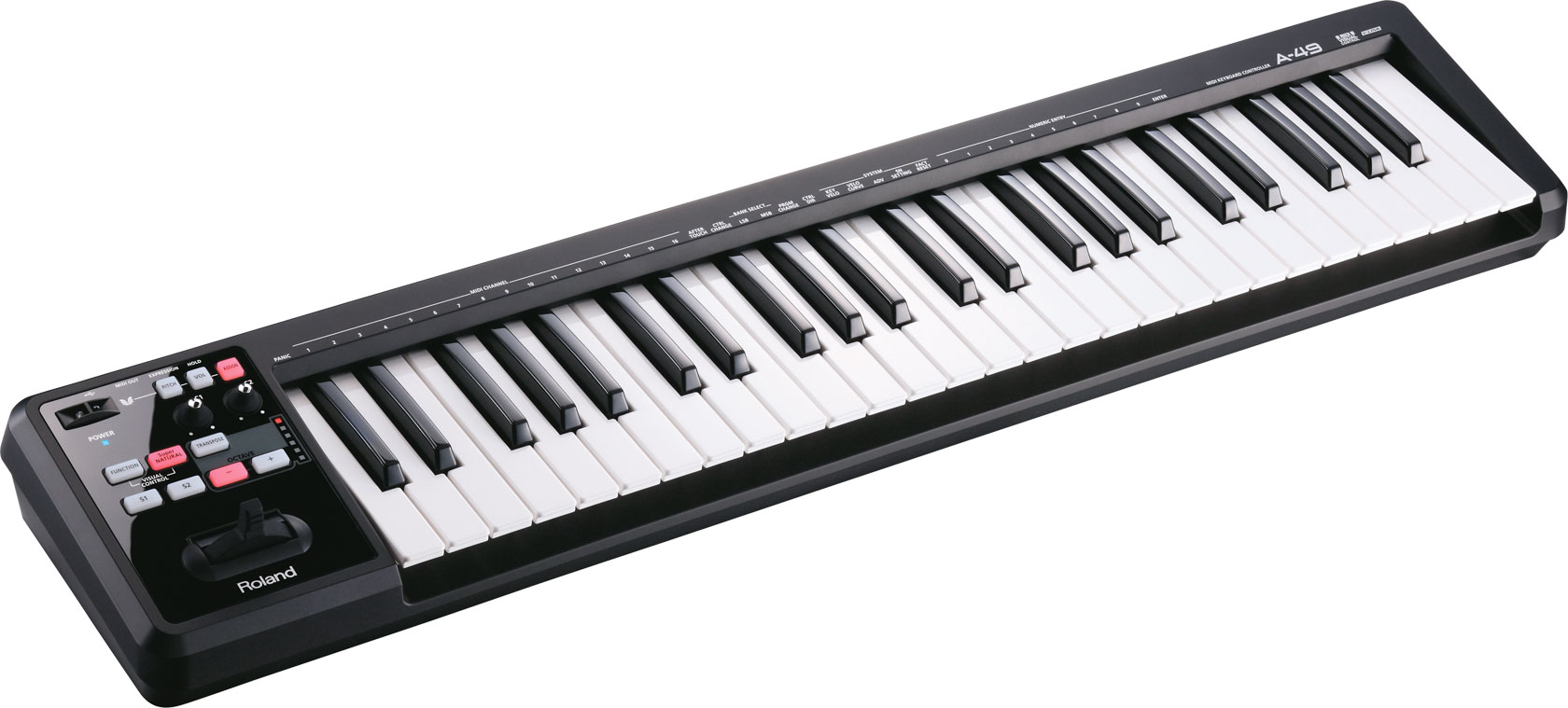 罗兰 Roland A-49 A49 MIDI键盘控制器