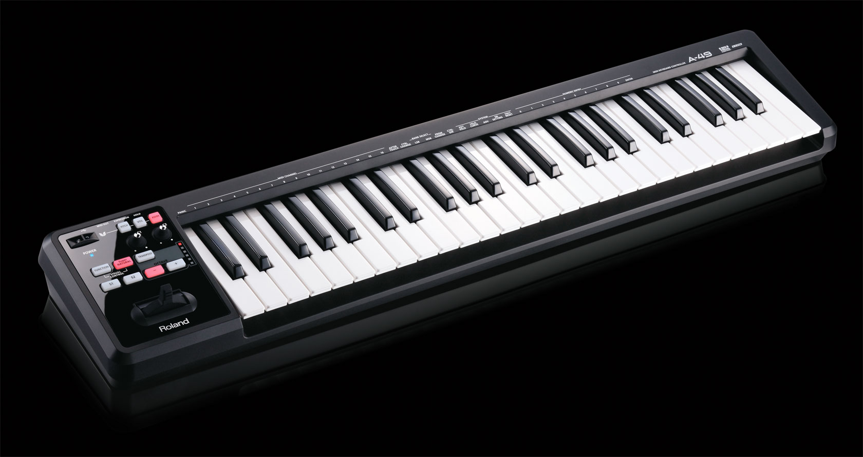 罗兰 Roland A-49 A49 MIDI键盘控制器