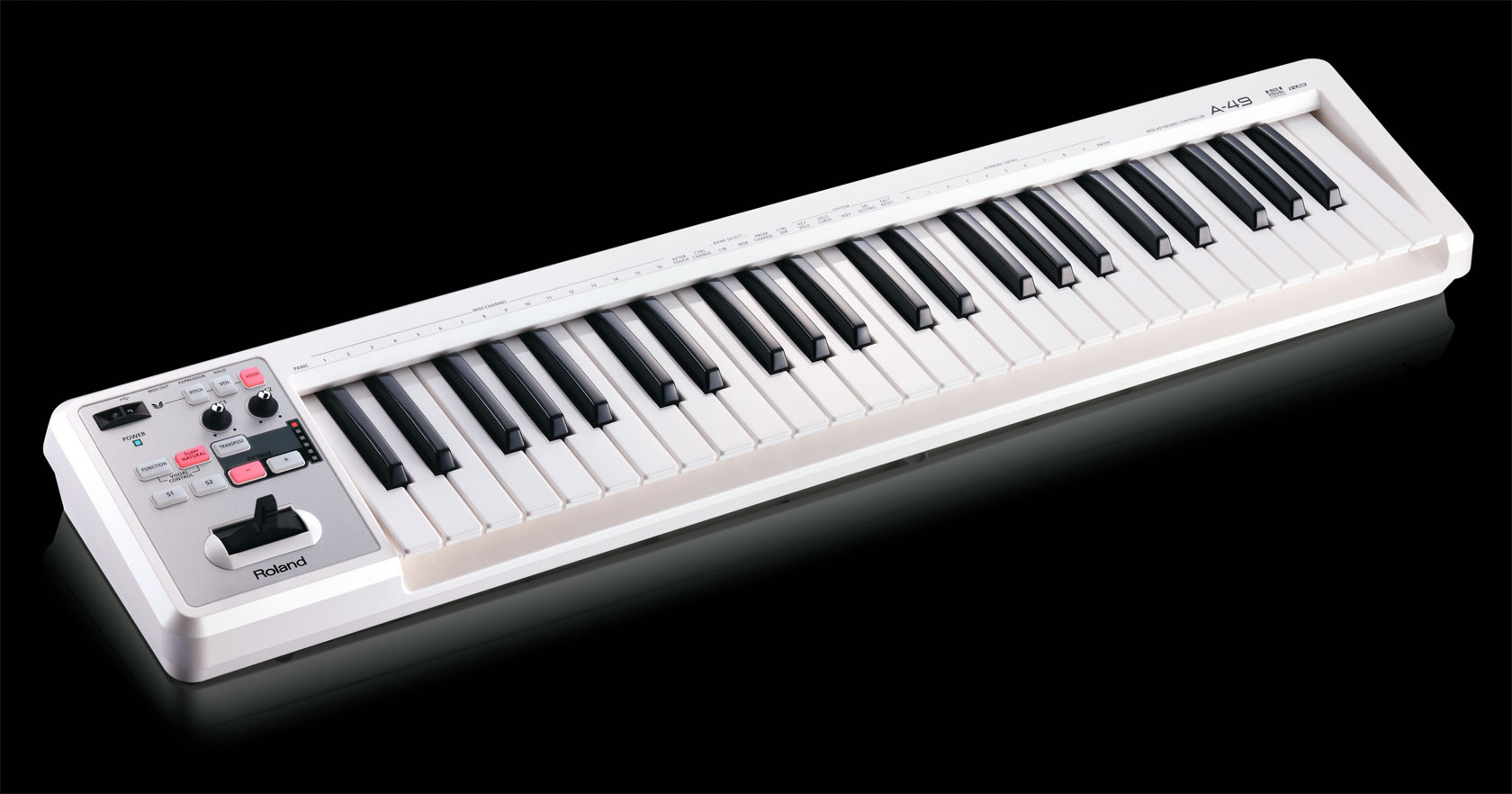 罗兰 Roland A-49 A49 MIDI键盘控制器