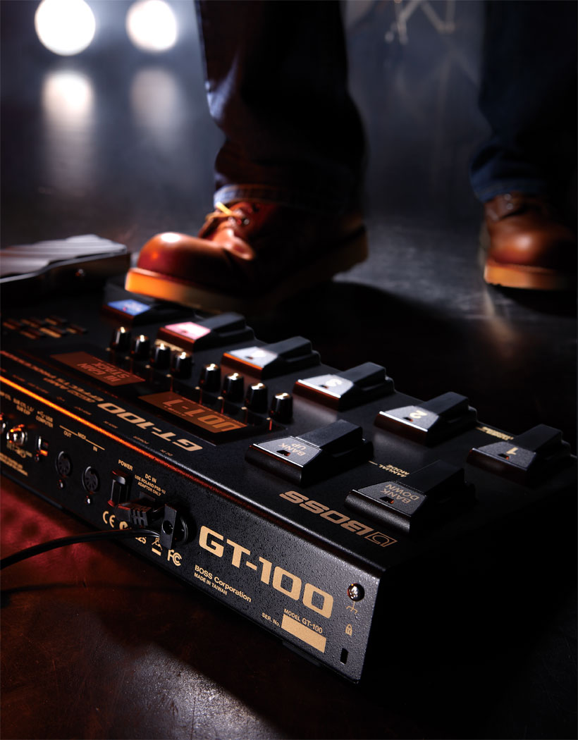 包邮 正品 BOSS GT100 电吉他综合效果器