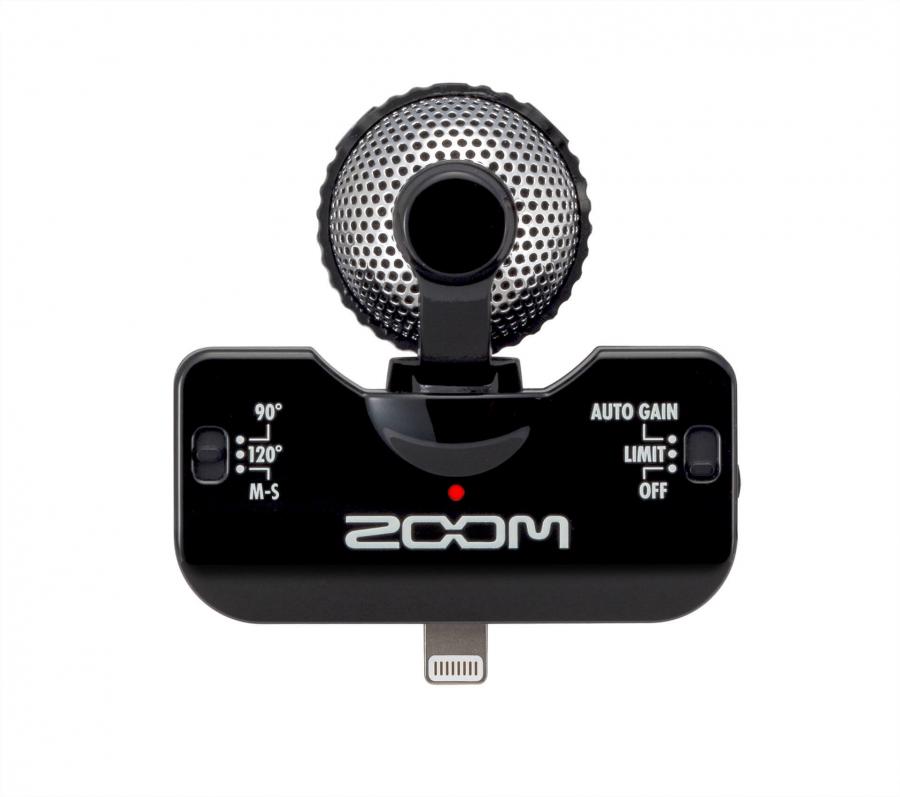 ZOOM IQ5 手机唱吧K歌 苹果录音麦克风 iphone ipad话筒