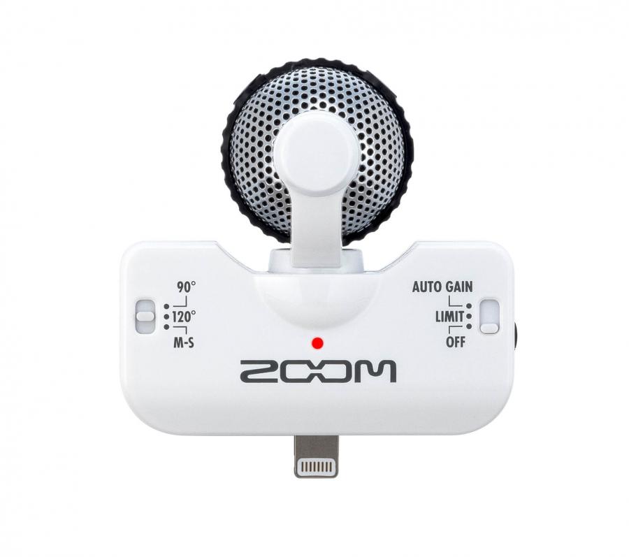 ZOOM IQ5 手机唱吧K歌 苹果录音麦克风 iphone ipad话筒