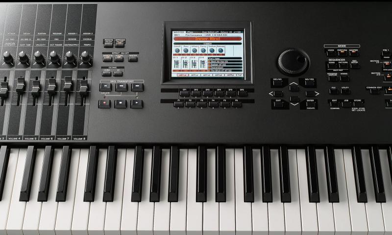 雅马哈 Yamaha Motif XF8 88键 音乐合成器 电子琴 工作站 键盘 硬音源