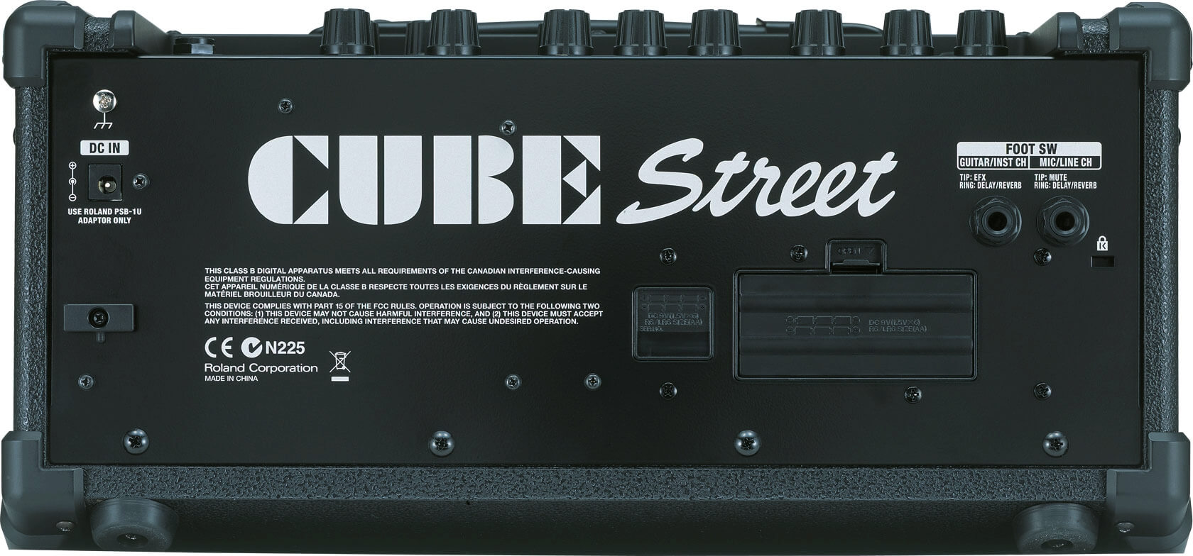 正品 罗兰 Roland CUBE Street 电池供电的立体声音箱
