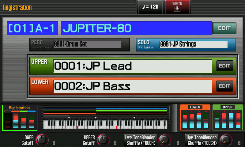 Roland 罗兰 JUPITER-80 76键 合成器