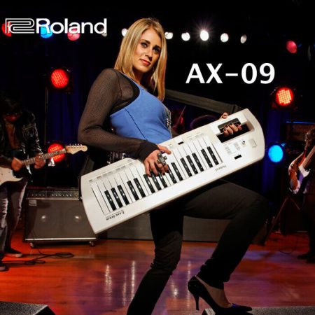 罗兰 Roland AX-09 37键肩背式键盘合成器 AX09 送包