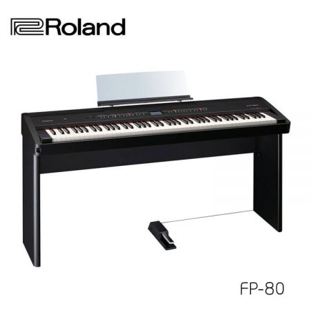 罗兰 Roland FP-80 88键 电钢琴  舞台电钢琴