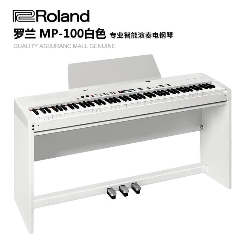 罗兰 Roland MP-100 数码钢琴 电钢琴